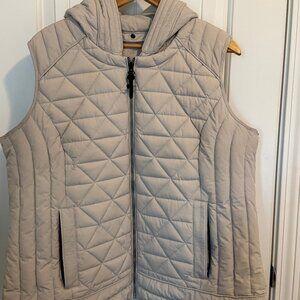 Marc New York - Stretch Faux Down Vest in apricot